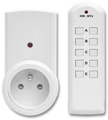 Akcesoria do alarmów - Ecolite Ecolite EZ-7901 - ZESTAW 3x Zdalnie sterowane gniazdo + pilot - miniaturka - grafika 1