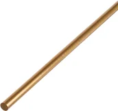 Listwy i profile - Gah Alberts GAH Alberts Pręt okrągły mosiądz 4 mm x 1000 mm - miniaturka - grafika 1