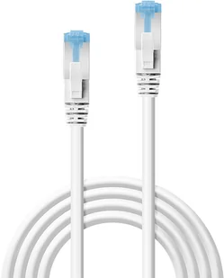 Lindy 47190 Kabel sieciowy skrętka) RJ45 Cat.6a S/FTP LS0H Biały 0,3m LY-47190 - Kable miedziane - miniaturka - grafika 2