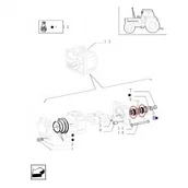 Części i akcesoria do maszyn rolniczych - NEW HOLLAND CASE USZCZELNIACZ POMPY HYDRAULICZNEJ 5153836 5153836 - miniaturka - grafika 1