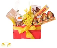 Wielkanoc - Smacza Jama Kosz Delikatesowy Słodkie Stado 255D-7167A - miniaturka - grafika 1