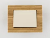 Sterowniki i przekaźniki - VILMA Włącznik schodowy z podświetleniem beżowy VILMA P610-010-12BE - miniaturka - grafika 1