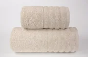 Ręczniki - Greno ALEXA RĘCZNIK 70x140 BEŻOWY 420 073394 - miniaturka - grafika 1