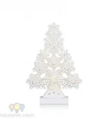 Lampy stojące - Markslojd PRINCE Dekoracja Stołowa Tree 39cm Biała 703881 - miniaturka - grafika 1
