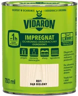 Farby i impregnaty do drewna - Vidaron Impregnat ogrodowy dąb bielony 700 ml - miniaturka - grafika 1