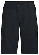 Spodenki rowerowe - VAUDE Vaude Ledro szorty damskie, czarny, 42 - miniaturka - grafika 1