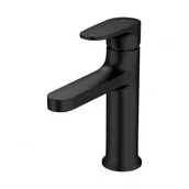 Baterie umywalkowe - CERSANIT CERSANI S951-295 BATERIA UM SZTORCOWA INVERTO 1 UCHW CZARNY +UCHW ZŁOTY - miniaturka - grafika 1