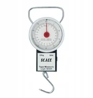 Inne akcesoria dla wędkarzy - Jaxon Waga Wędkarska Mechaniczna 22KG Z Miarką - miniaturka - grafika 1