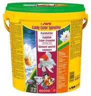 Pokarm dla ryb - Sera Goldy Color Spirulina pokarm dla złotych rybek granulat 10 l - miniaturka - grafika 1