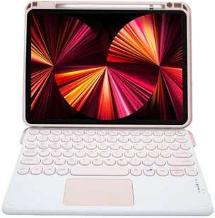 Apple Alogy Etui Alogy Klawiatura Bluetooth Touchpad 4w1 Magnetyczne Pencil do iPad Pro 11 2021 Różowe 9909X7 - Etui do tabletów - miniaturka - grafika 3