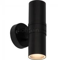 Lampy ogrodowe - Brilliant Oświetlenie Hanni Zewnętrzny kinkiet LED Czarny, 2-punktowe G96230/06 - miniaturka - grafika 1
