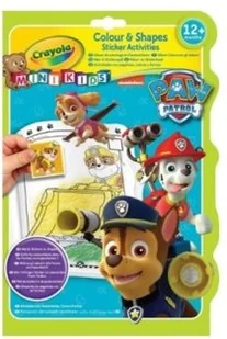 Crayola Kolorowe kształty i kolory Psi patrol 81-1373 - Zabawki kreatywne - miniaturka - grafika 2