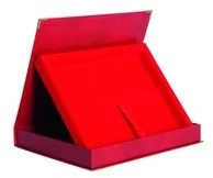 VS VS, Etui poziome na deskę 230x180 mm, czerwone - Gadżety dla kibiców - miniaturka - grafika 2