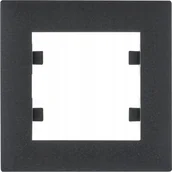 Klawisze i ramki - Hager Lumina Intense Ramka 1-krotna czarna WL5513 - miniaturka - grafika 1