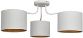 Lampy sufitowe - Alba Helam Żyrandol natynkowy 3xE27/60W/230V biały/złoty - miniaturka - grafika 1