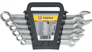 Topex Klucze płasko oczkowy 35D755 komplet 6szt. (8-17 mm) - Klucze i nasadki - miniaturka - grafika 2