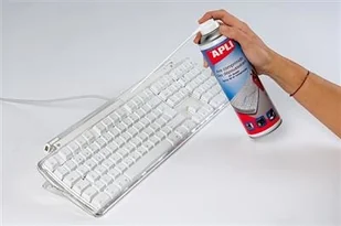 Apli Sprężone powietrze palne 400ml AP11826 - Środki i akcesoria czyszczące do komputerów - miniaturka - grafika 4