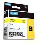 Etykiety do drukarek - Dymo Taśma winylowa z trwałym klejem- biała 12mm (S0718600) (18444) - miniaturka - grafika 1