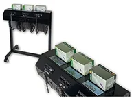 Części rowerowe - KMC 2102837500 uchwyt na kołowrotek, czarna, 50 x 50 x 60 cm DISREEL1 - miniaturka - grafika 1