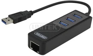 Unitek adapter USB 3.0 do Gigabit LAN Y-3045 - Złącza, przejściówki, adaptery - miniaturka - grafika 5