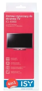 ISY Zestaw do czyszczenia ekranów TV ISY ICL-6900 BLACK WEEKEND od 24 do 26 listopada ICL-6900 - Środki i akcesoria czyszczące do komputerów - miniaturka - grafika 2