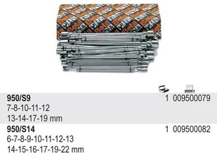 Beta KPL.KLUCZY NASADOWYCH 7-19MM 9SZT 950/S9 - Klucze i nasadki - miniaturka - grafika 2