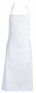 Akcesoria gastronomiczne - Robur Pise fartuch | biały lub czarny U-PI-W - miniaturka - grafika 1