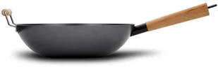 NAVA Patelnia wok stalowy kantoński chiński 35cm 10-166-014 Kinghoff - Patelnie NAVA Patelnia wok stalowy kantoński chiński 35cm 10-166-014 Kinghoff - Patelnie - miniaturka - grafika 2