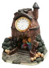 Atrix Zegar ceramiczny domek D5 ZC_D5 - Zegary - miniaturka - grafika 5