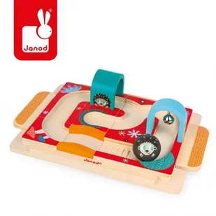 Janod Jeżyk Układanka-tor dla kuli J08056 - Układanki dla dzieci - miniaturka - grafika 2