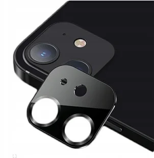 USAMS Camera Lens Glass iPhone 12 mini metal czarny/black BH706JTT01 (US-BH706) 6958444940212 - Etui i futerały do telefonów - miniaturka - grafika 2