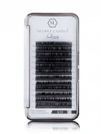 Sztuczne rzęsy i akcesoria - Secret Lashes Rzęsy Classy skręt D 0,15mmx12mm 4586 - miniaturka - grafika 1
