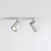 Lampy sufitowe - Astro Lighting plafon reflektorki) Ascoli Twin Recessed 2xGU10 8cm biały 1286097 - miniaturka - grafika 1