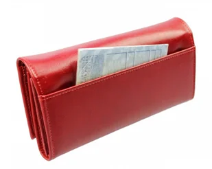 PolskaGalanteria.pl Portfel Damski PolskaGalanteria Długi Max z Klamrą Skóra Naturalna KP D18 Wzór II - Portfele - miniaturka - grafika 2