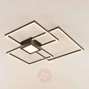 Lindby Duetto lampa sufitowa LED antracyt 38W - Lampy sufitowe - miniaturka - grafika 5