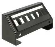 Delock Panel Keystone 6 portów półka na biurko 86268 - Akcesoria na biurko - miniaturka - grafika 4