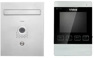 Vidos WIDEODOMOFON ZINTEGROWANY ZE SKRZYNKĄ NA LISTY S551-SKP S551-SKP - Wideodomofony Vidos WIDEODOMOFON ZINTEGROWANY ZE SKRZYNKĄ NA LISTY S551-SKP S551-SKP - Wideodomofony - miniaturka - grafika 8