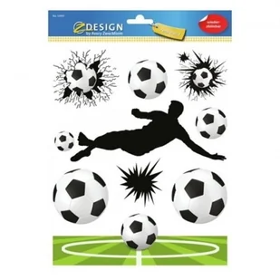 Avery Zweckform Naklejki na okno Piłka nożna - Szkolne artykuły papiernicze - miniaturka - grafika 3