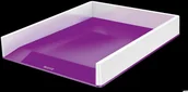 Półki na dokumenty - Leitz Półka na dokumenty WOW dwukolorowa, fioletowa 53611062 - miniaturka - grafika 1