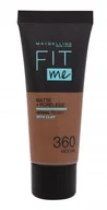 Podkłady do twarzy - Maybelline Fit Me! Matte + Poreless podkład 30 ml 360 Mocha - miniaturka - grafika 1