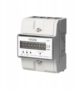 Orno 3-fazowy wskaźnik zużycia energii elektrycznej, 80A, 3 moduły, DIN TH-35mm - Liczniki energii elektrycznej - miniaturka - grafika 2