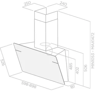 Elica Lessenza WH/A/60 - Okapy kuchenne - miniaturka - grafika 4