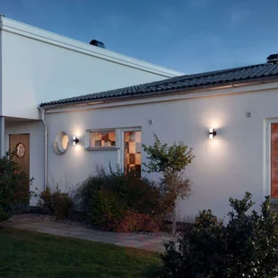 Konstmide Kinkiet zewnętrzny Modena z białymi kloszami - Lampy ogrodowe - miniaturka - grafika 3