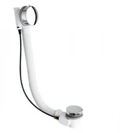 Syfony - Polysan Syfon wannowy, automatyczny, długość 1175mm, korek 72mm, chrom 71683 - miniaturka - grafika 1