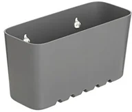 Półki łazienkowe - Tatay TATAY mały regał z przyssawkami, z tworzywa sztucznego, wymiary 20 x 8,5 x 11 cm 4520100 - miniaturka - grafika 1