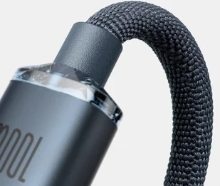 Baseus Crystal Shine Series kabel przewód USB do szybkiego ładowania i transferu danych USB Typ C - USB Typ C 100W 1,2m fioletowy (CAJY000605) - Kable USB - miniaturka - grafika 12