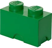 Pojemniki na zabawki - Lego Pojemnik "Brick 2" w kolorze zielonym - 25 x 18 x 12,5 cm - miniaturka - grafika 1