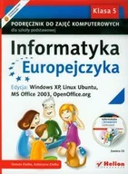 Podręczniki dla szkół podstawowych - Helion Edukacja Danuta Kiałka, Katarzyna Kiałka Informatyka Europejczyka. Klasa 5. Podręcznik do zajęć komputerowych z płytą CD - miniaturka - grafika 1