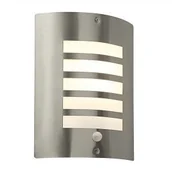 Lampy ogrodowe - Endon Endon Bianco PIR ST031FPIR kinkiet 60W/E27 IP44 ST031FPIR - miniaturka - grafika 1