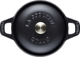 Staub Garnuszek żeliwny okrągły La Coquette 2,45 L czarny 40508-114-0 - Garnki - miniaturka - grafika 4
